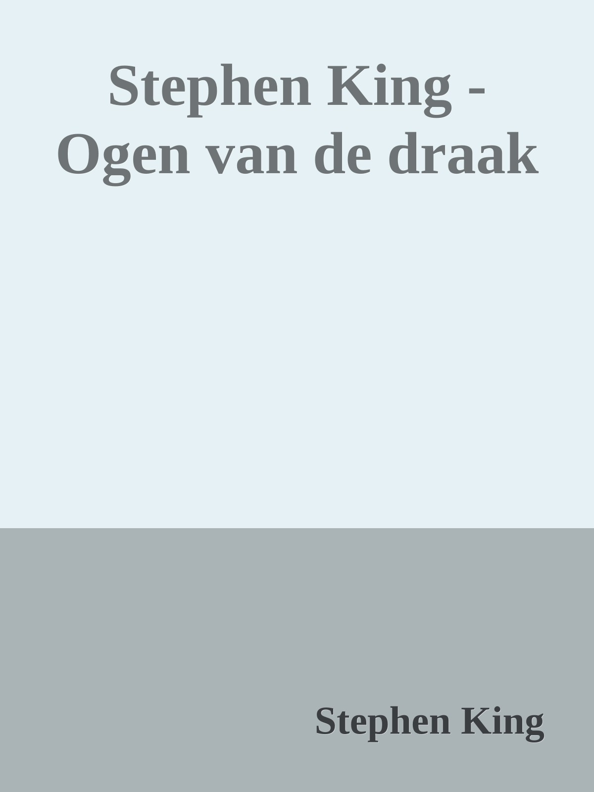 Ogen van de Draak