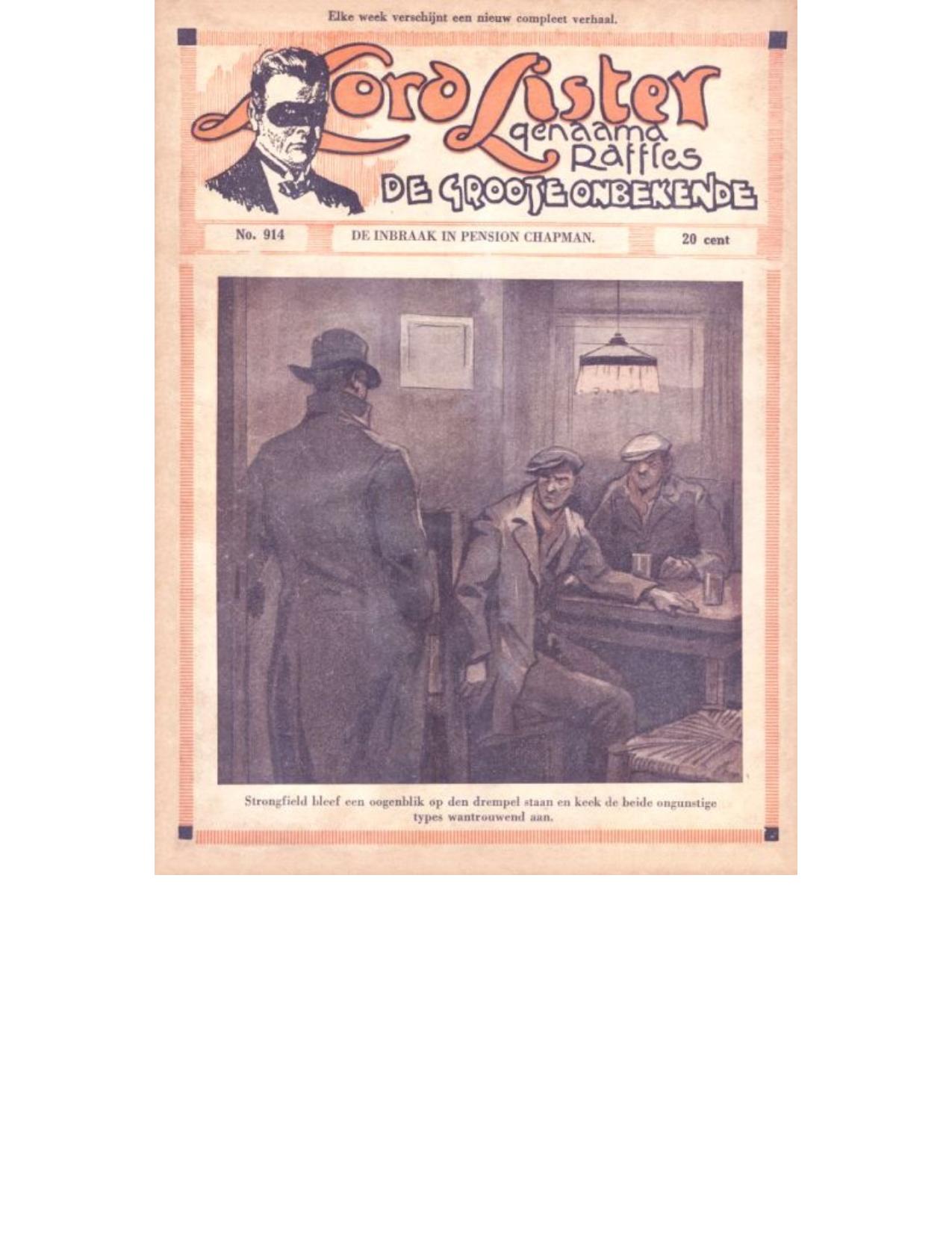 0914 De Inbraak In Pension Chapman