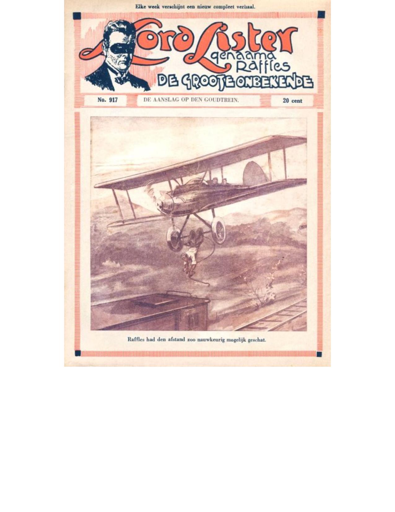 0917 De Aanslag Op Den Goudtrein