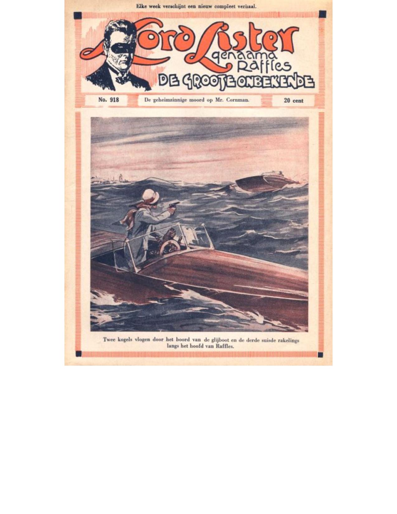 0918 De Geheimzinnige Moord Op Mr. Cornman
