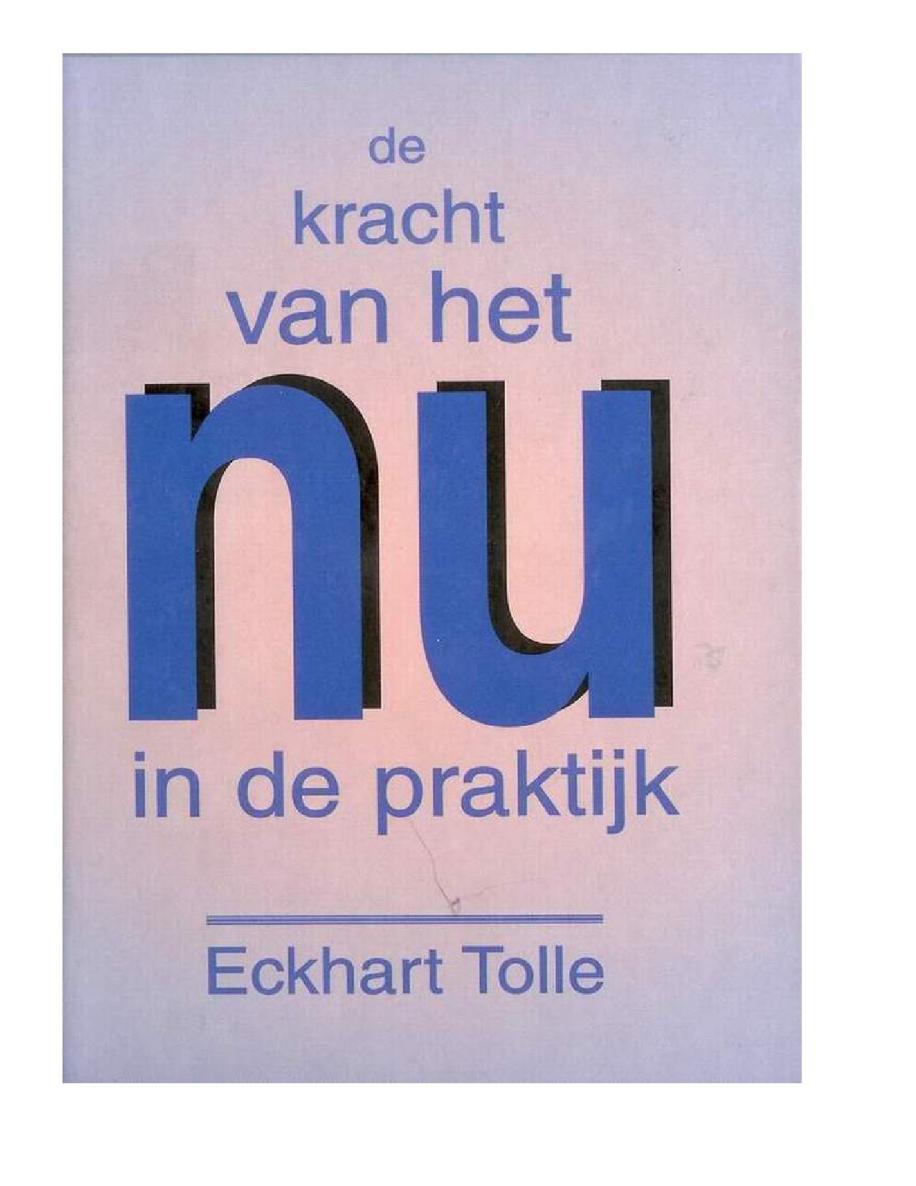 De kracht van het NU