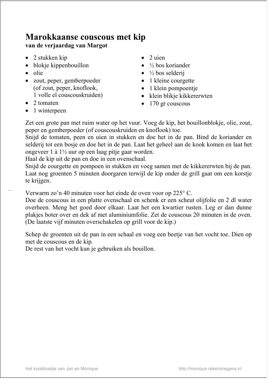 nieuw kookboek mapvorm voor pdf