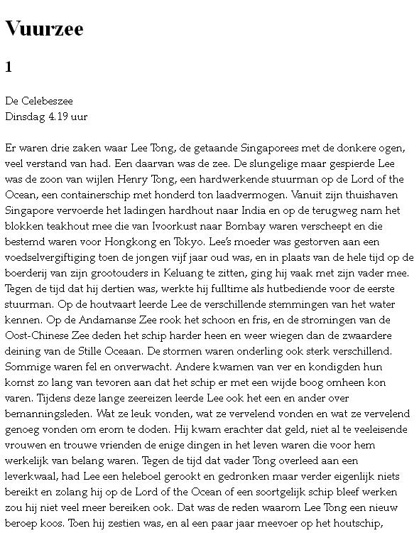 [OP-Center 10] - Vuurzee