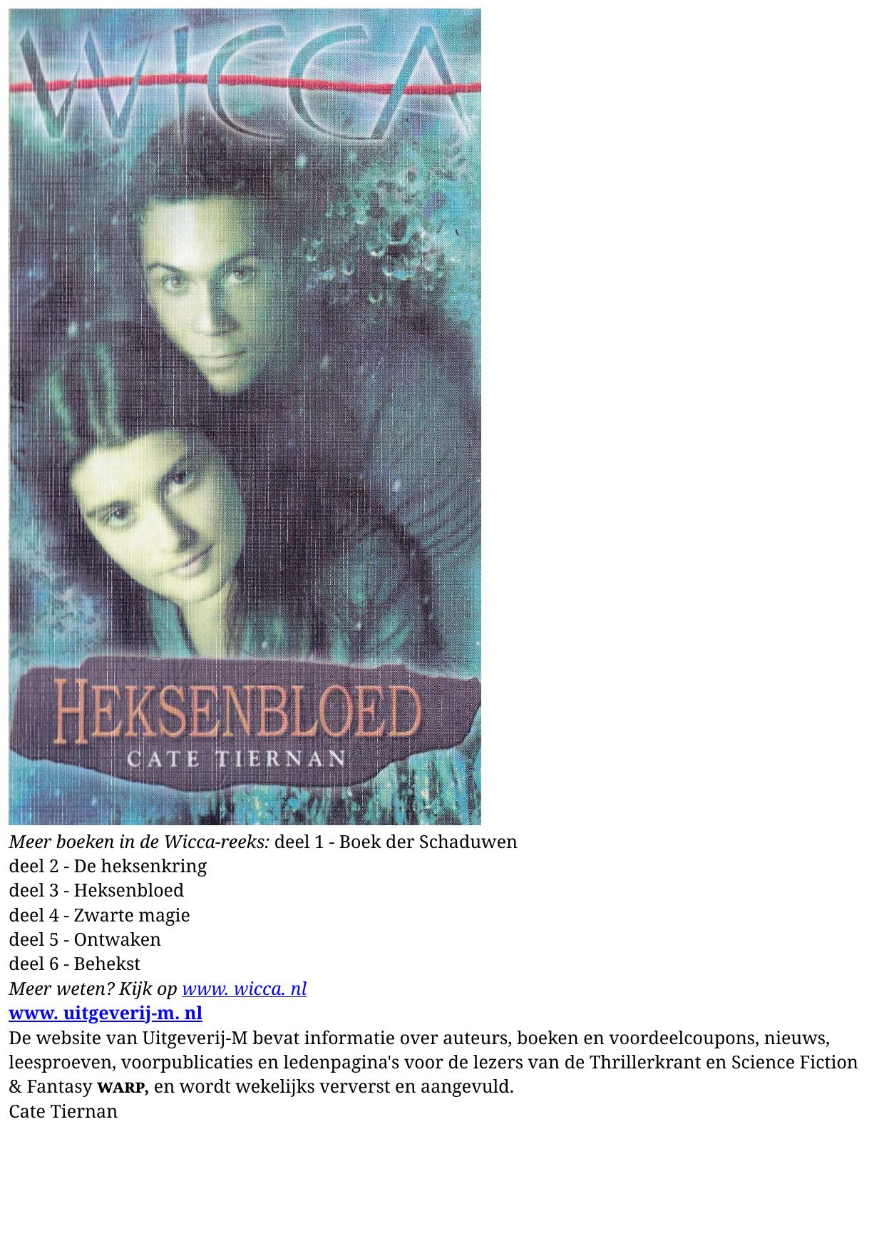 Wicca 03 - Heksenbloed