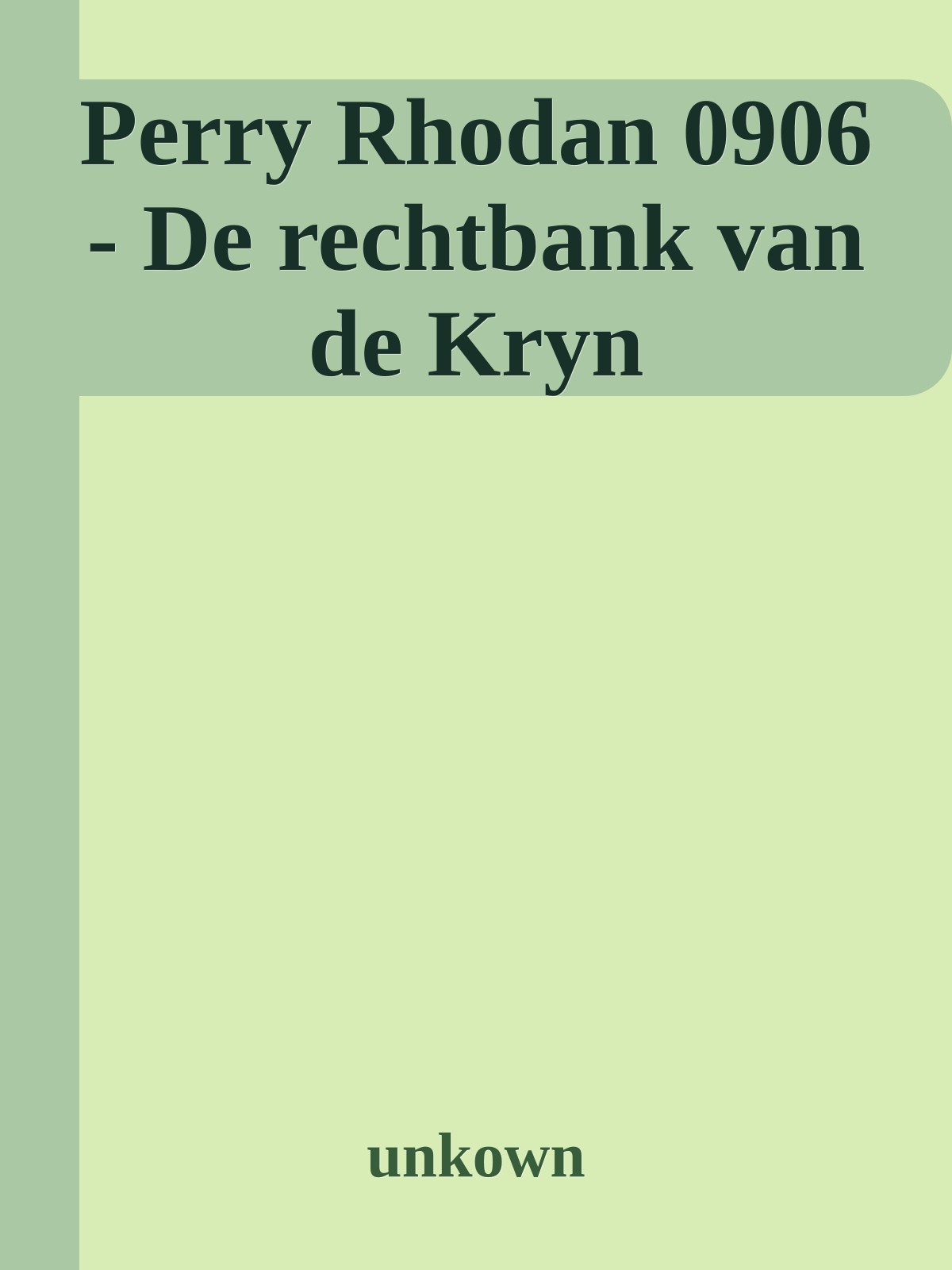 Perry Rhodan 0906 - De rechtbank van de Kryn