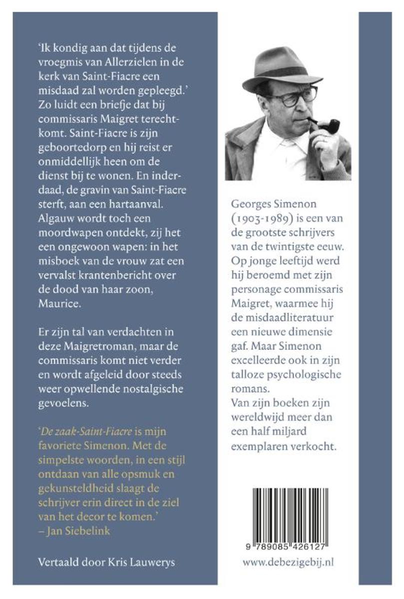 Maigret en de zaak Sant-Fiacre