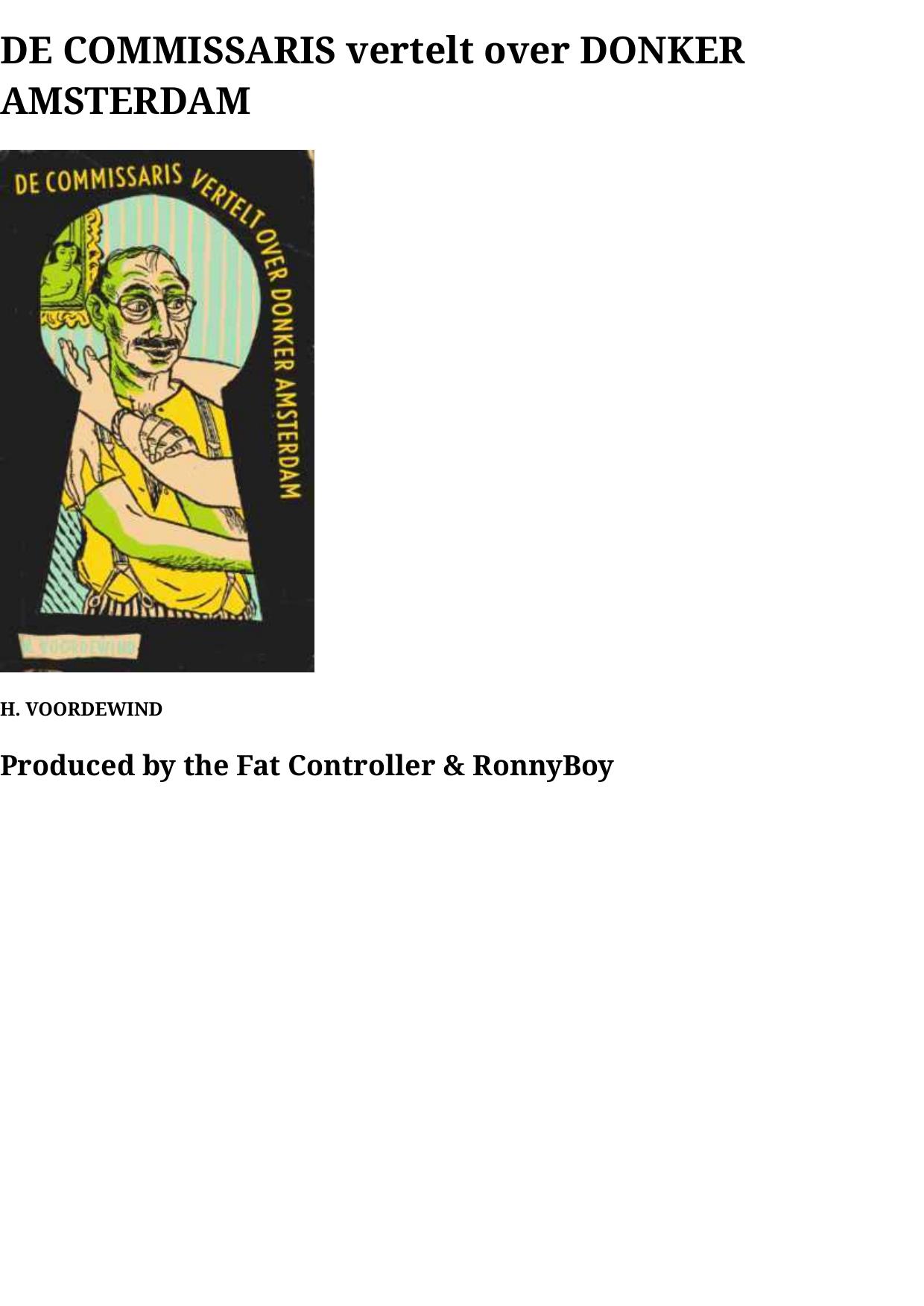 06 De Commissaris vertelt over donker Amsterdam