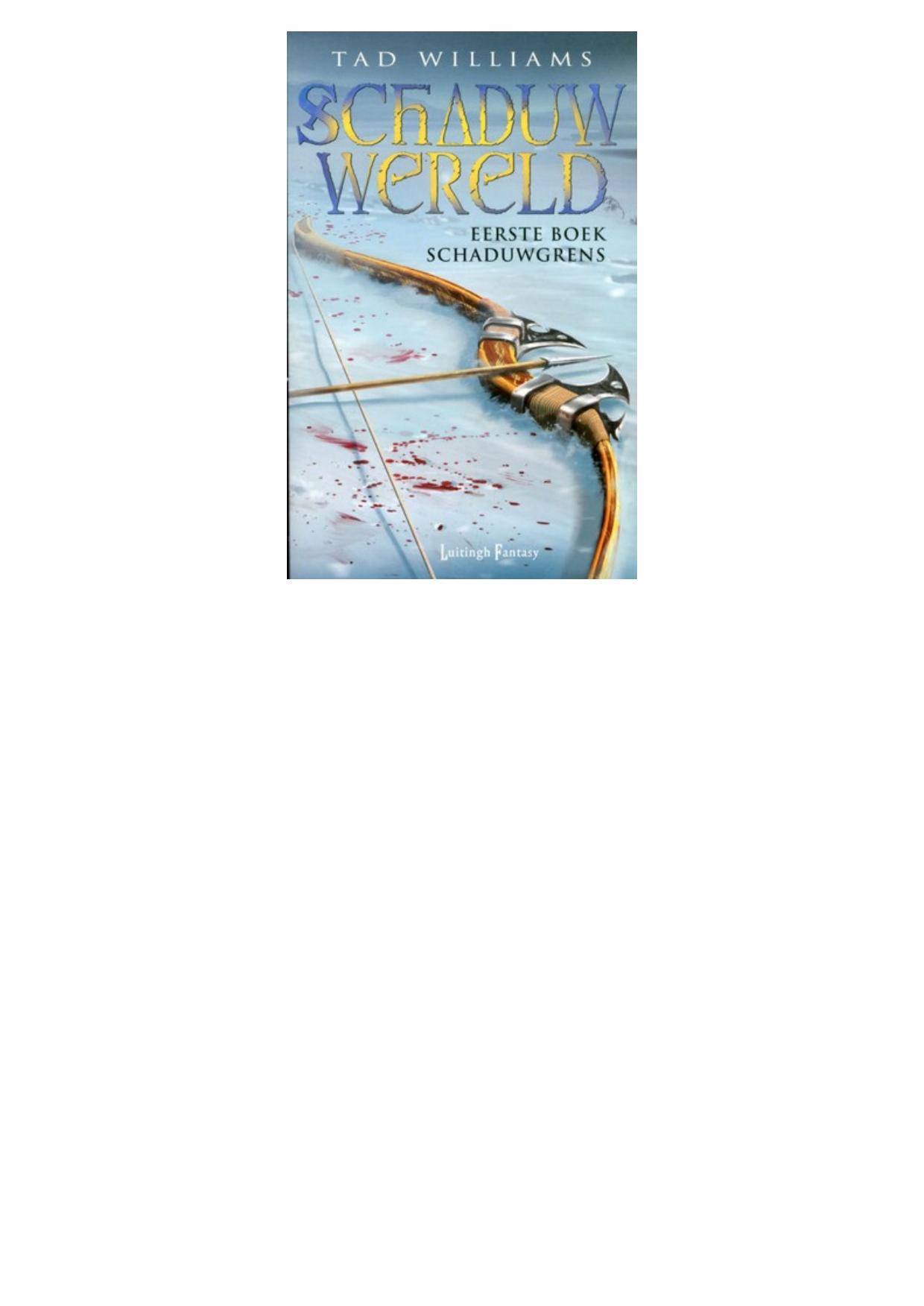 Schaduwwereld 01 - De Schaduwgrens