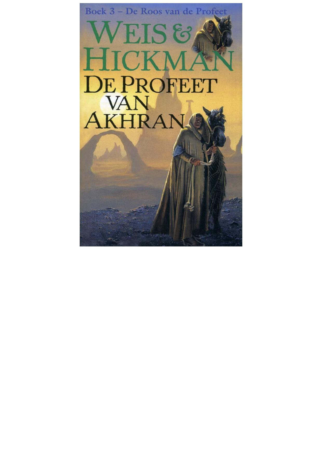 De roos van de profeet 3 - De profeet van Ahkran