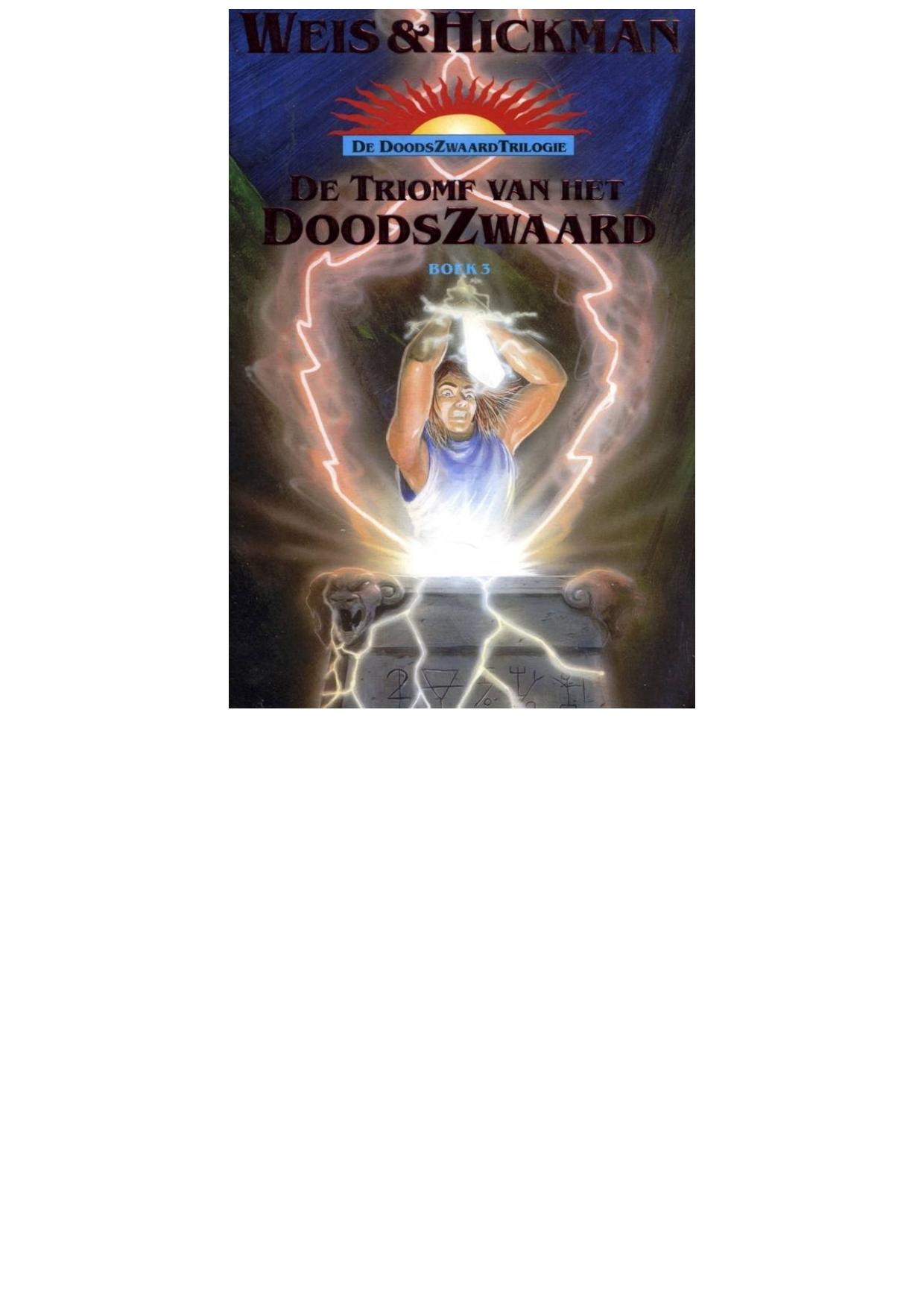 De doodszwaard serie - Boek 3 - De triomf van het doodszwaard