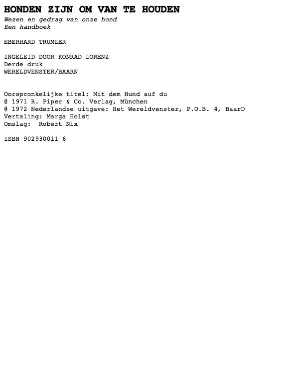 Honden zijn om van te houden