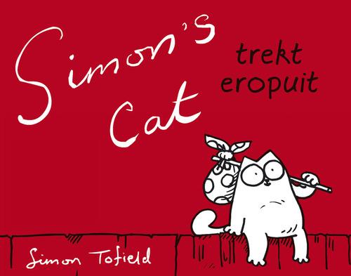 Simons kat trekt erop uit