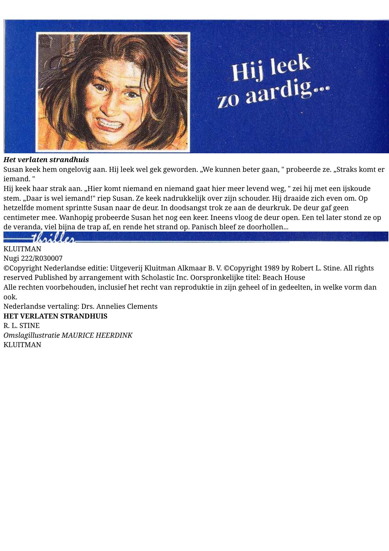 Het verlaten strandhuis