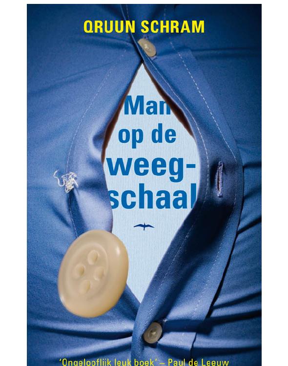 Man op de weegschaal