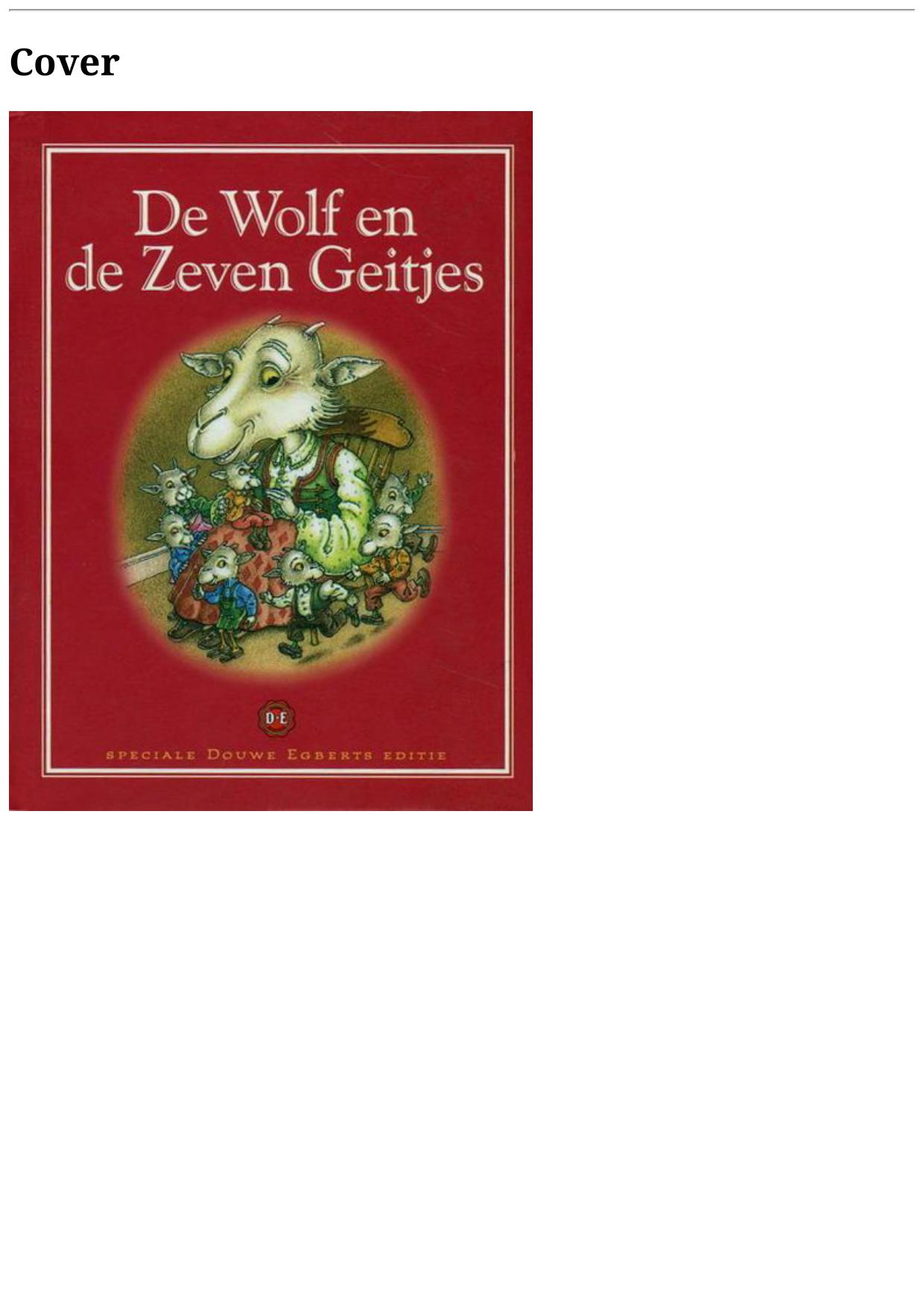 De Wolf en de Zeven Geitjes