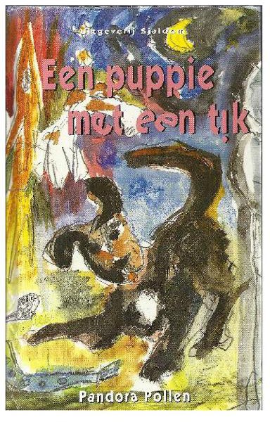 Een Puppie Met Een Tik