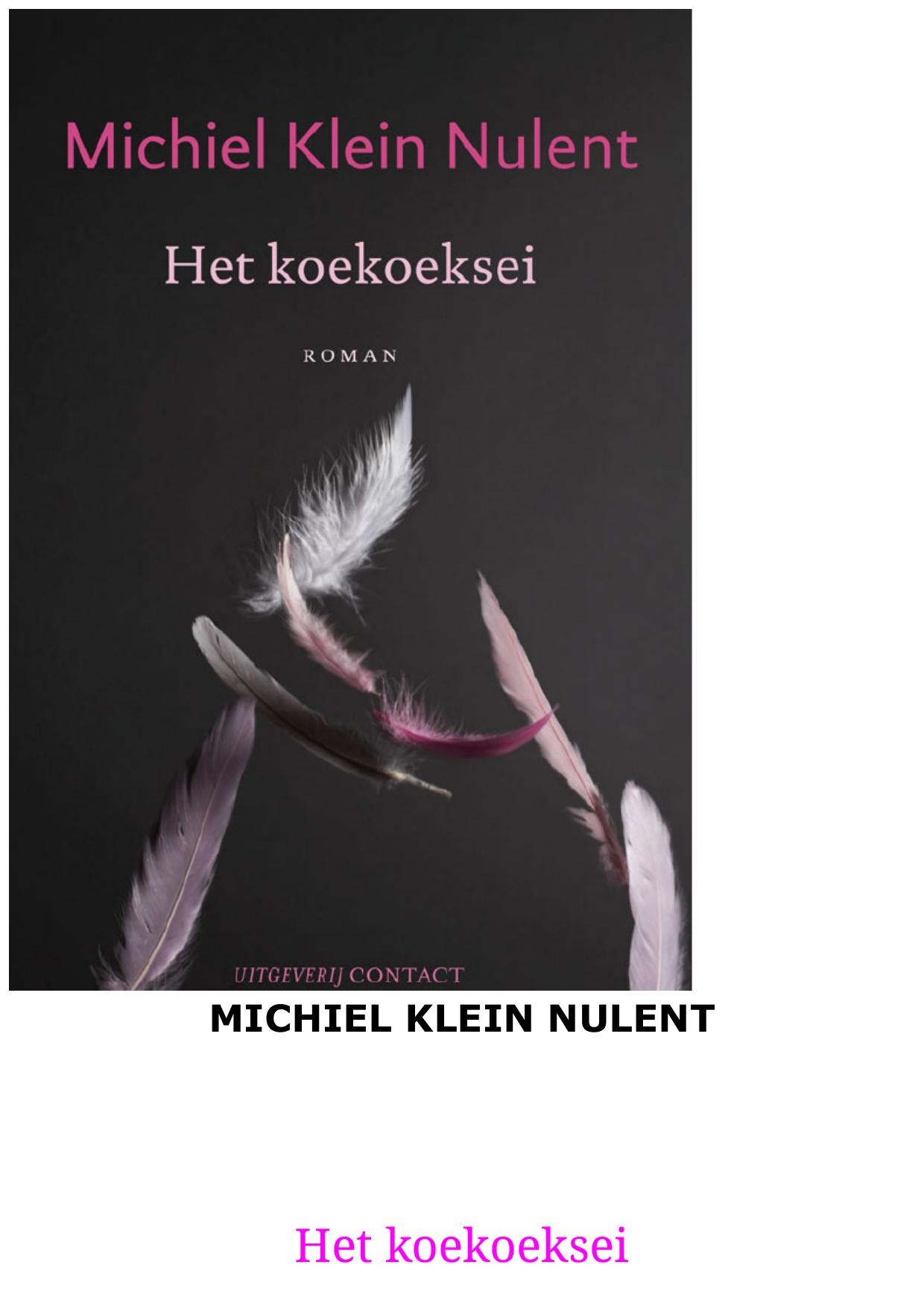 Het Koekoeksei