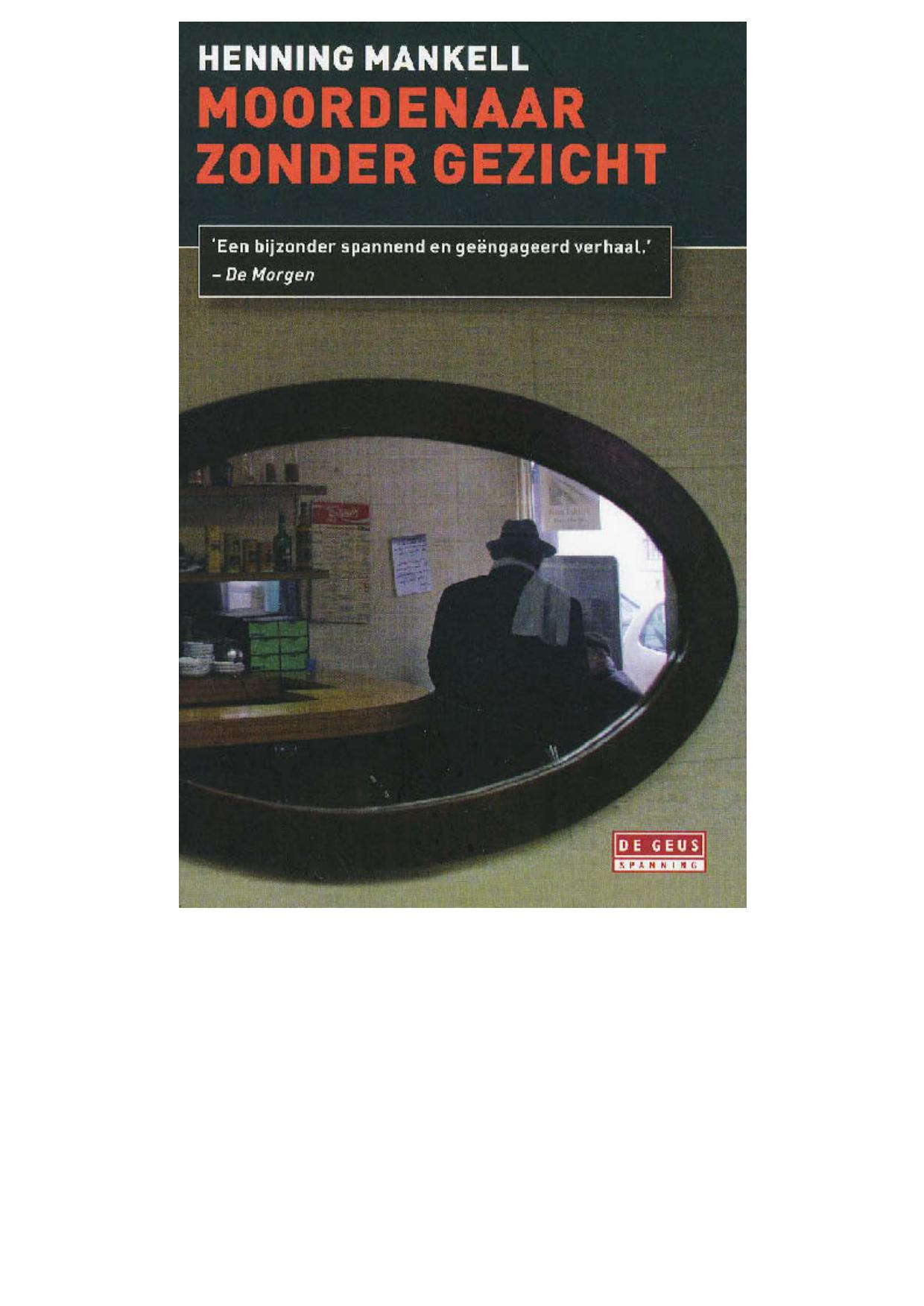 Moordenaar zonder gezicht