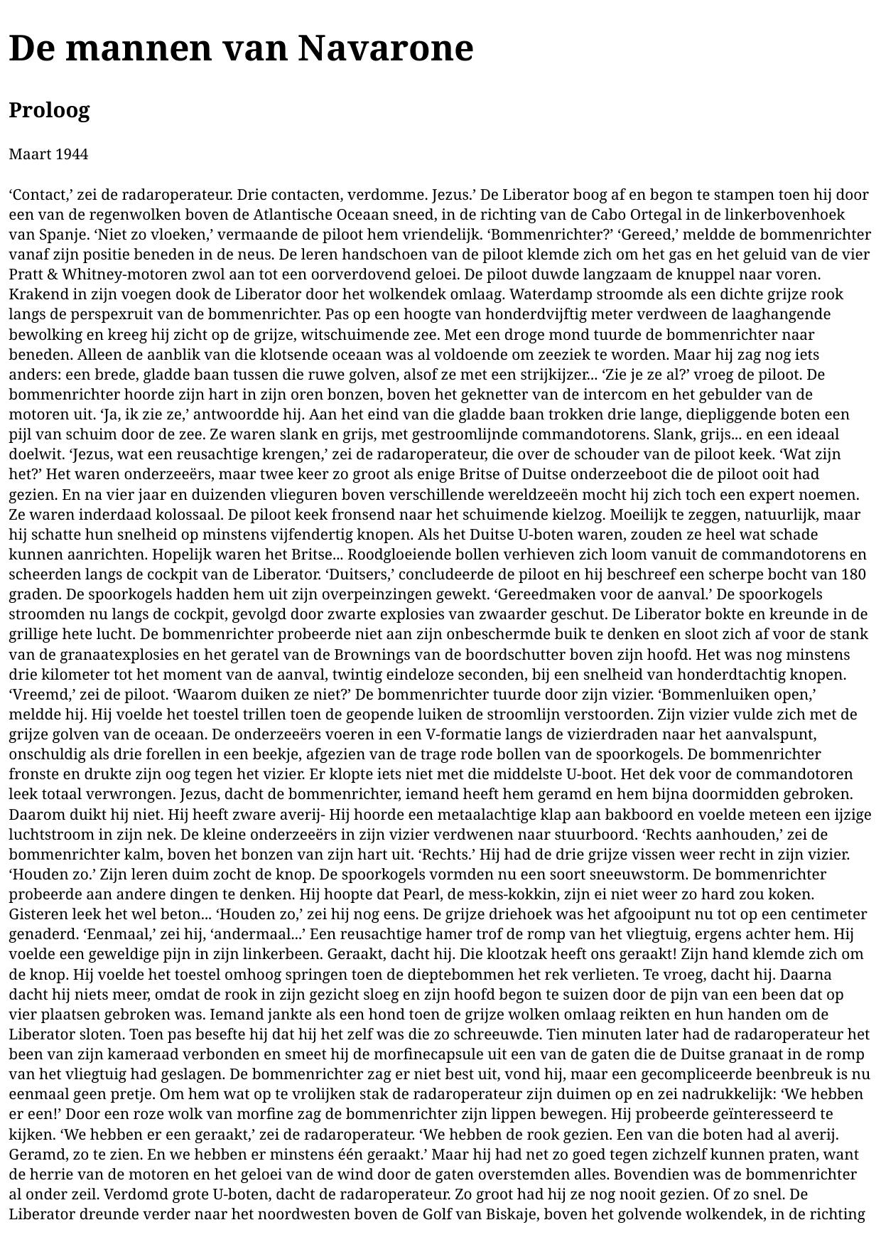 De mannen van Navarone