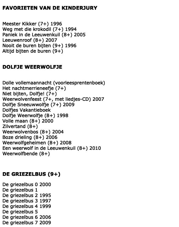 Dolfje Weerwolfje: Boze Drieling