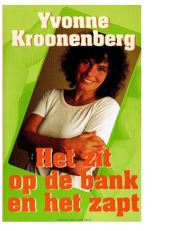 Het zit op de bank en het zapt