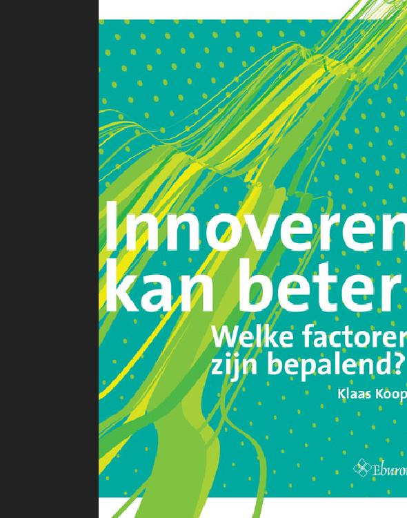 Innoveren kan beter