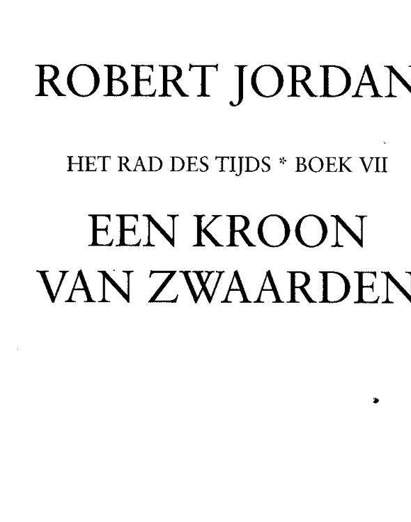 Het rad des tijds boek 07 - Een kroon van zwaarden