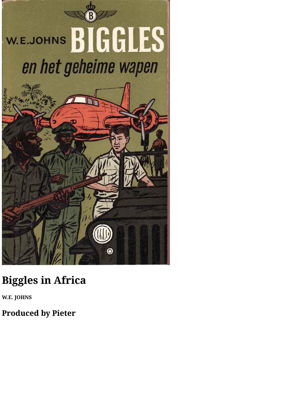 Biggles 07 - Biggles in Africa