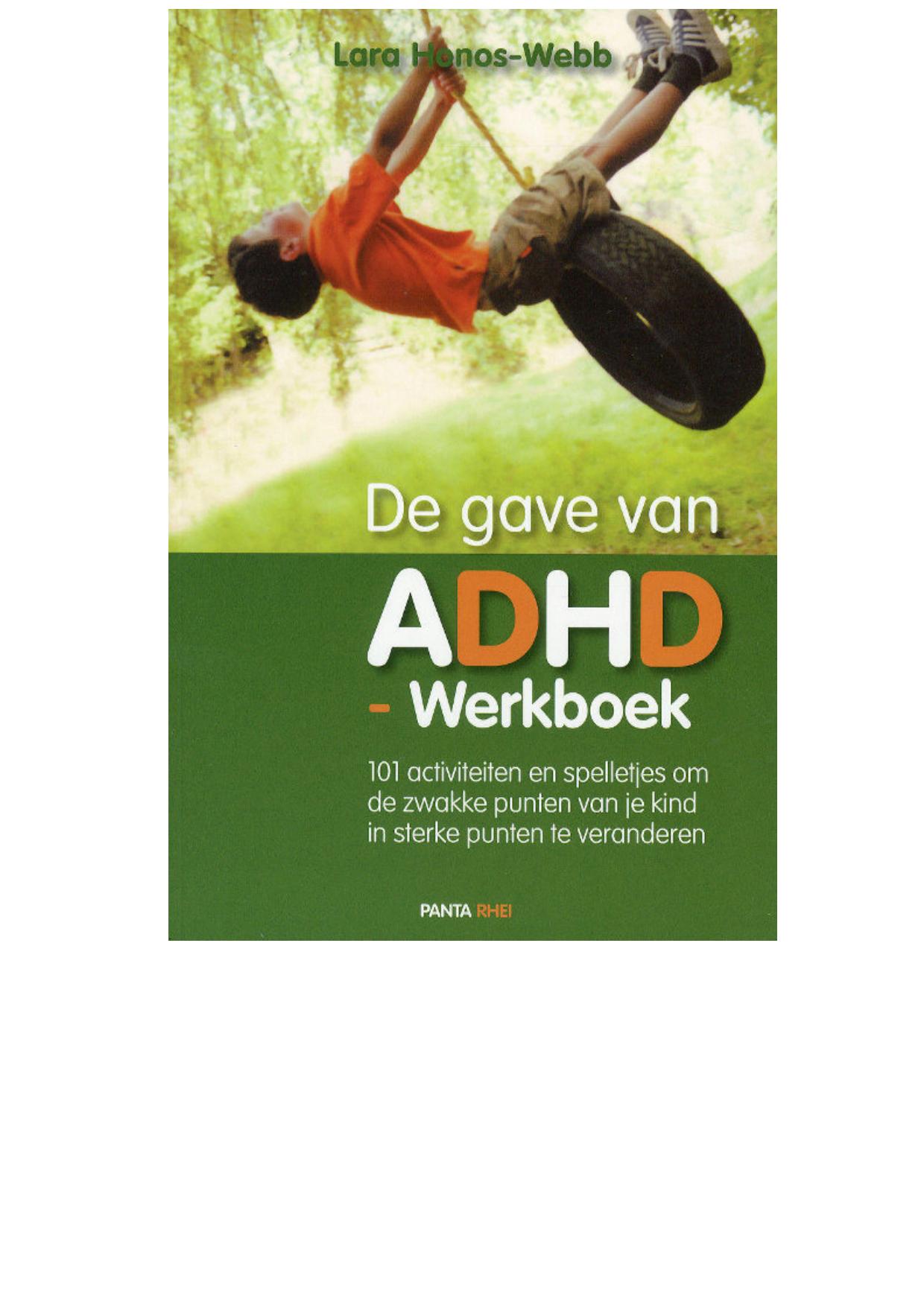 De gave van ADHD - werkboek