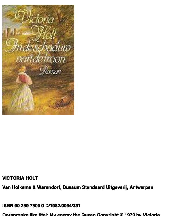 In De Schaduw Van De Troon