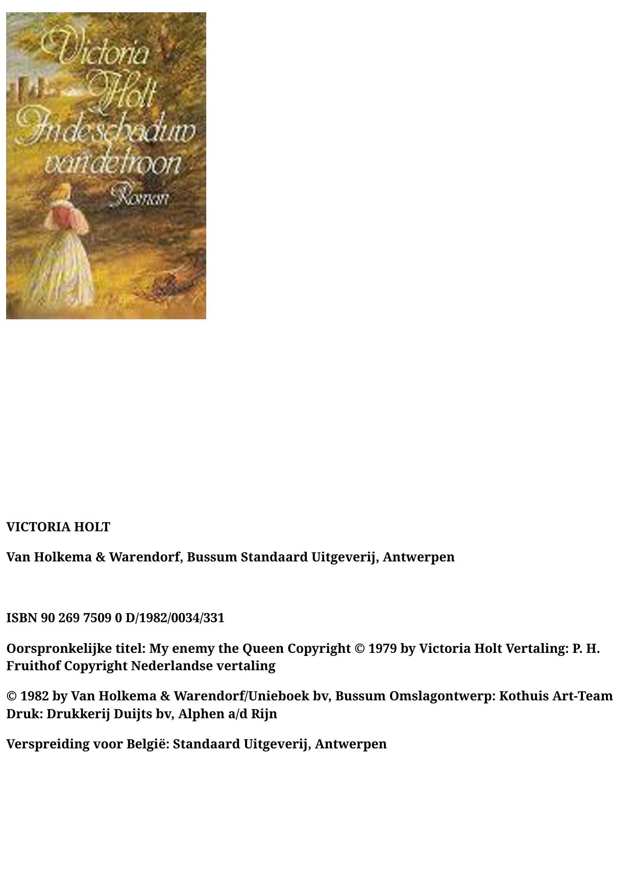 In De Schaduw Van De Troon