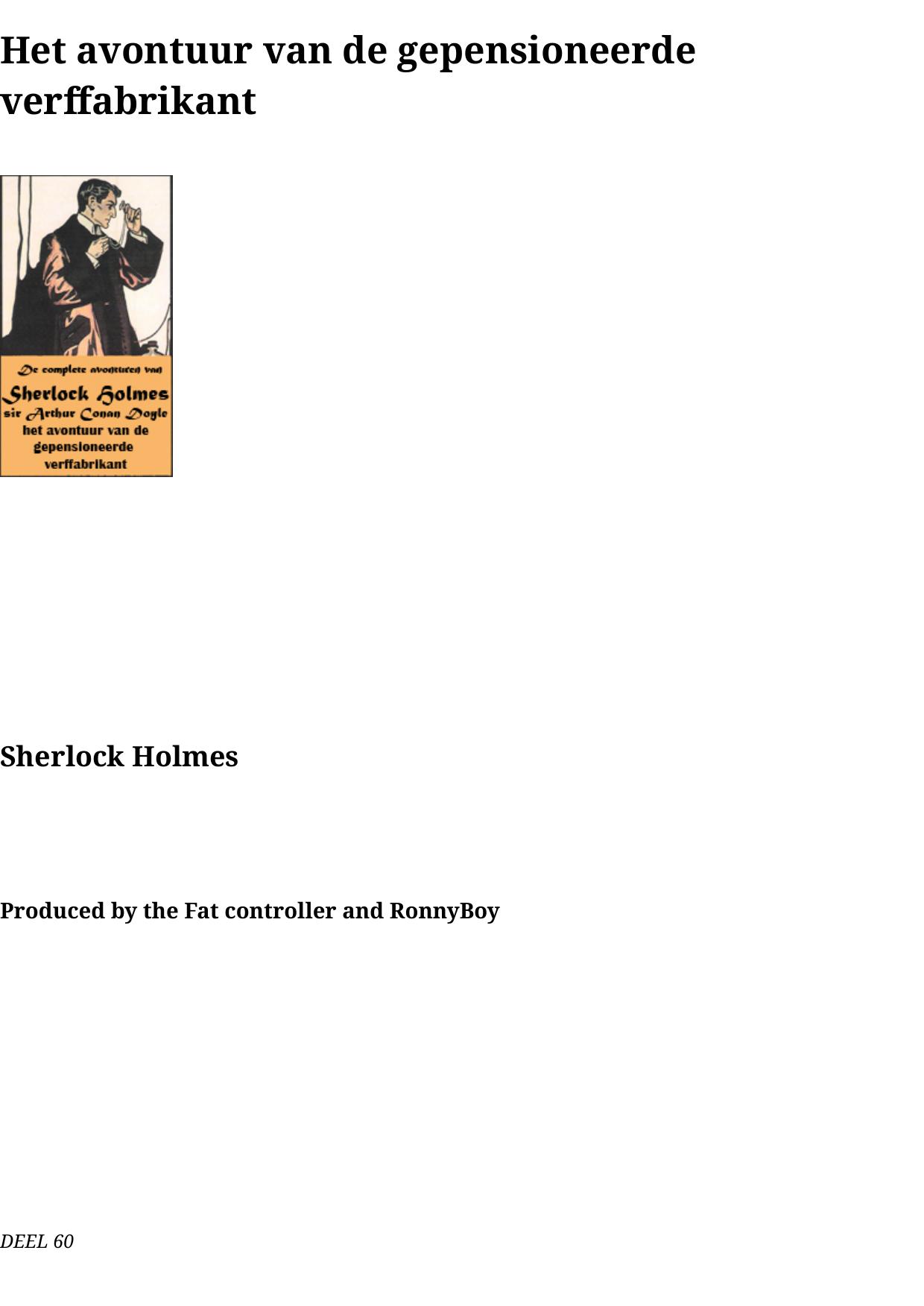 60 Het avontuur van de gepensioneerde verffabrikant