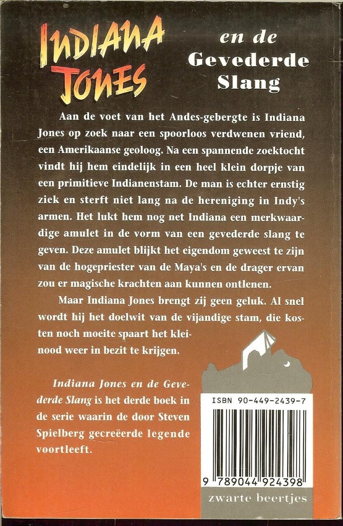Indiana Jones 05 - de gevederde slang
