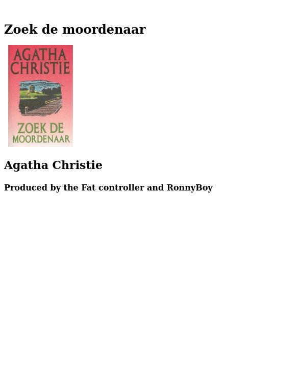 Zoek de moordenaar