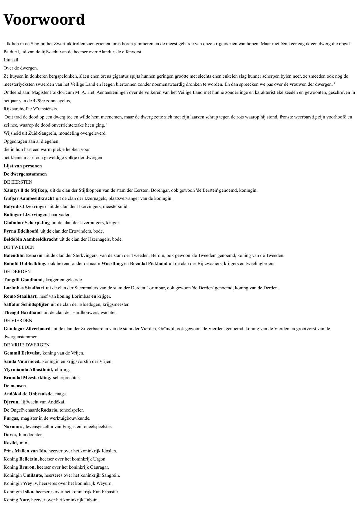 De dwergen - 2 De strijd van de dwergen