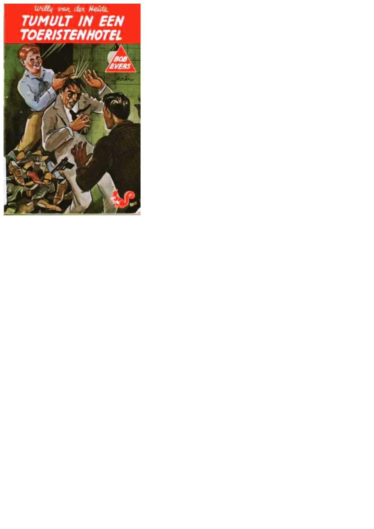 Tumult in een toeristen hotel