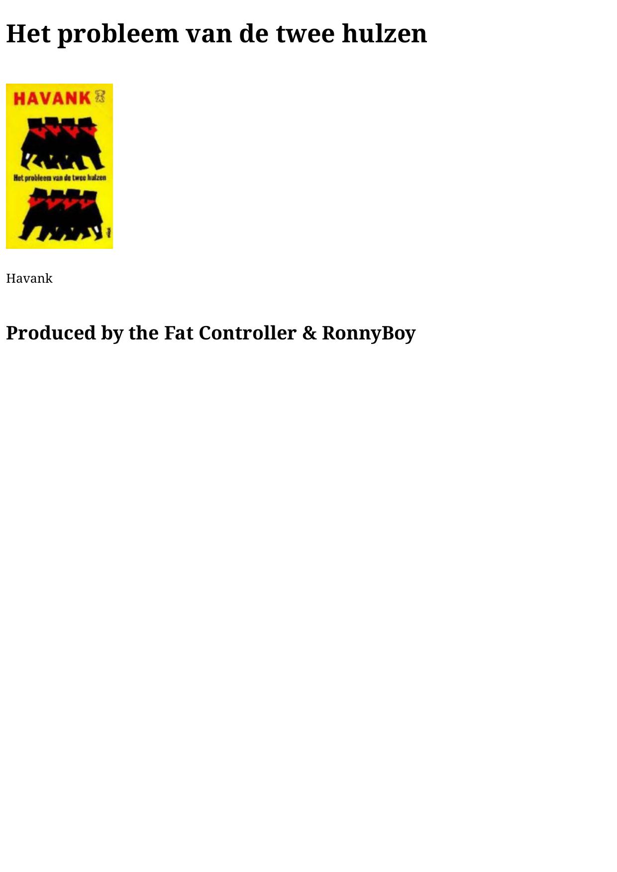 Het probleem van de twee hulzen