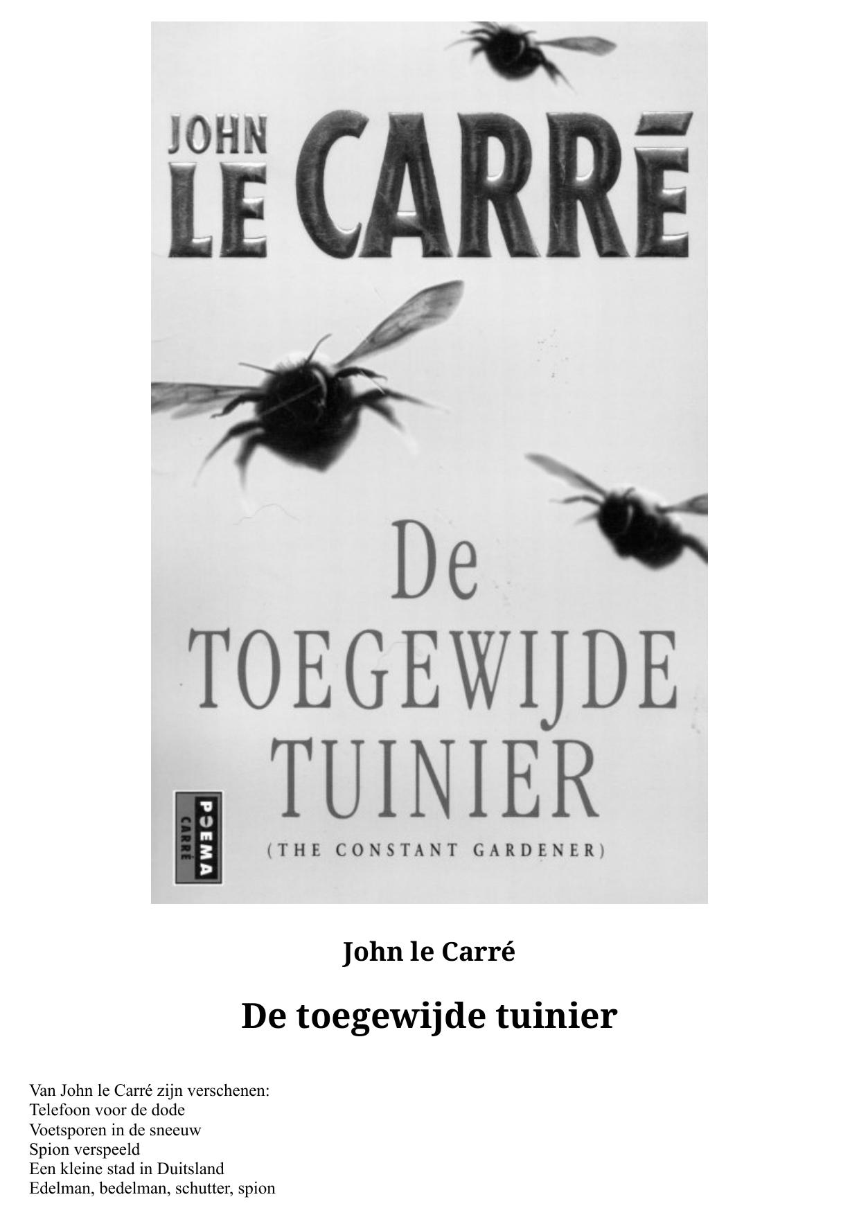 De Toegewijde Tuinier