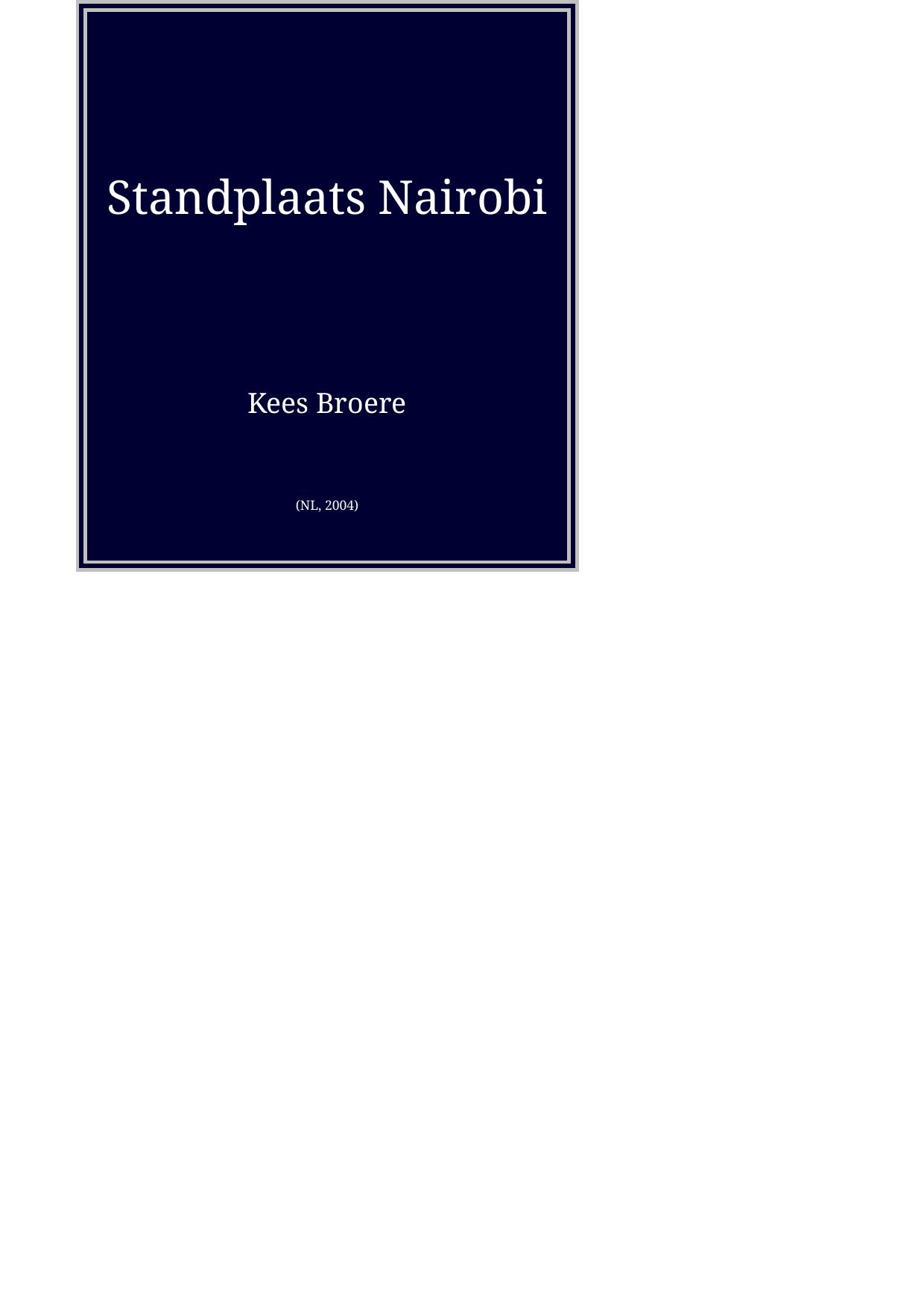 Standplaats Nairobi