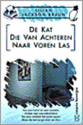 De kat die van achteren naar voren las