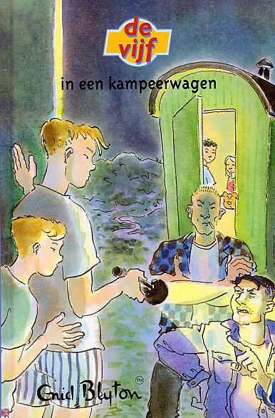 De Vijf 05 - De Vijf in een kampeerwagen