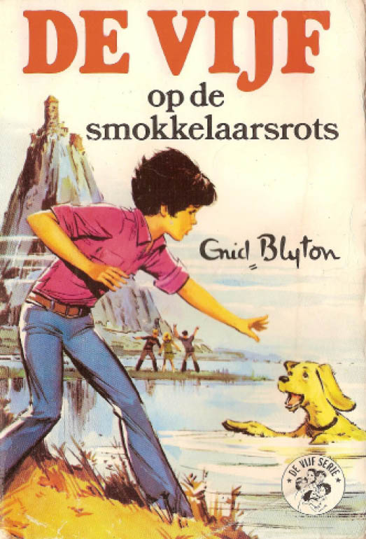 De Vijf 04 - De vijf op de smokkelaarsrots