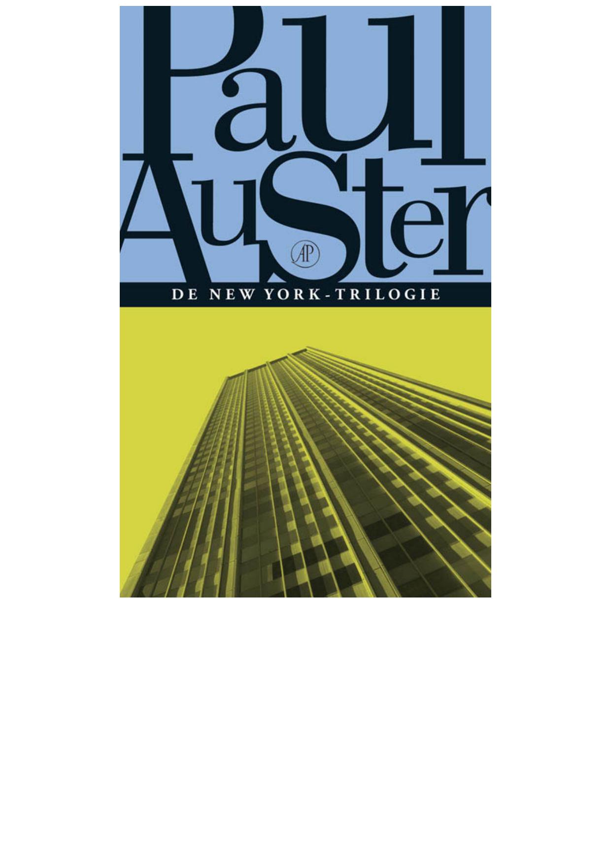 De New York - trilogie